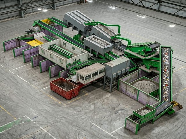 建筑垃圾處理設(shè)備生產(chǎn)線